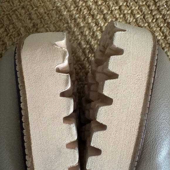 Ccocci Megan Women’s Taupe Lug Faux PU Leather Loafer size 6.5 - Picture 7 of 12